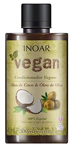 Condicionador Vegan com Óleo de Coco e Oliva 300 ml, Inoar