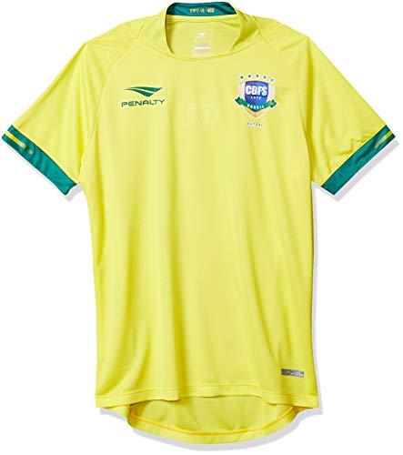 Camiseta CBFS, Penalty, Masculino, Amarelo, Médio