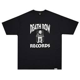 Camiseta Wanted - Death Row preto Cor:Preto;Tamanho:G