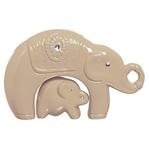 Duo Elefantes Mãe e Filhote