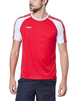 Camisa Futebol Titanium, Topper, Masculino, Vermelho, M
