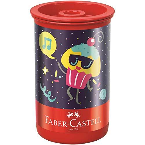 Apontador com Depósito Candy Party 12 Unidades, Faber-Castell