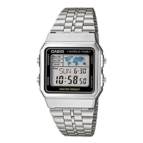 Relógio Feminino Digital Casio A500WA-1DF - Prata