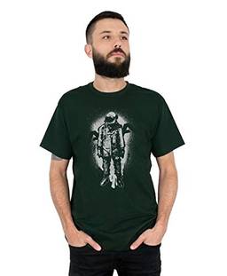 Camiseta The Astronaut, Action Clothing, Masculino, Verde Escuro, GG