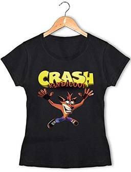 Camiseta Baby Look Crash Bandicoot