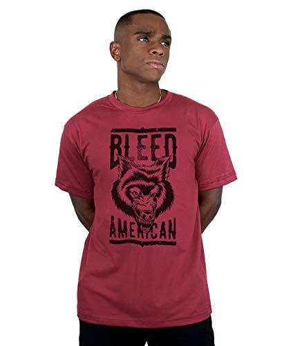 Camiseta Werewolf, Bleed American, Masculino, Vinho, G