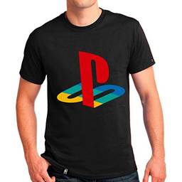 Camiseta Playstation Classic / Cor Preto / Xgg   Banana Geek Preto