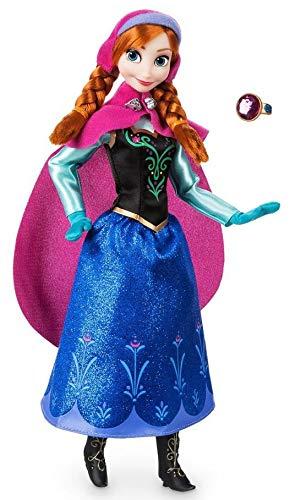 Boneca Clássica Ana com Anel - Princesas Disney - Frozen