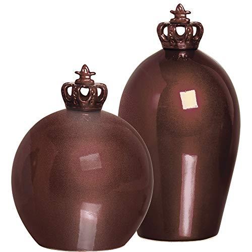Duo Pote Monaco/lisboa T. Coroa Ceramicas Pegorin Cobre