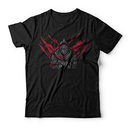 Camiseta Fortnite Black Knight, Studio Geek, Adulto Unissex, Preto, 2G