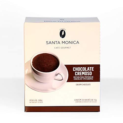 Chocolate Europeu Monodose Cafe Santa Monica com 20 Unidades