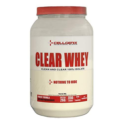 Whey Protein 100% Isolate Clear 907g - Baunilha - Cellgenix