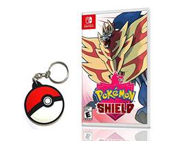 Pokemon Shield - Nintendo Switch- Versão Amazon Com Chaveiro Pokebola