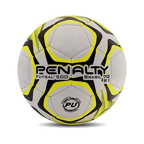 Bola Futsal Brasil 70 500 R1 IX Penalty 64 cm Branco