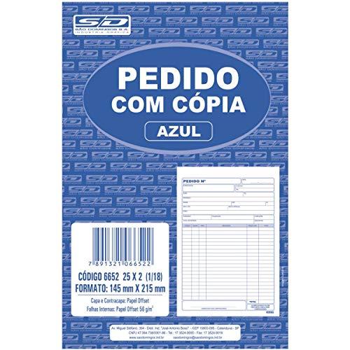Impresso Talão de Pedido, São Domingos, 6652-2, Multicor