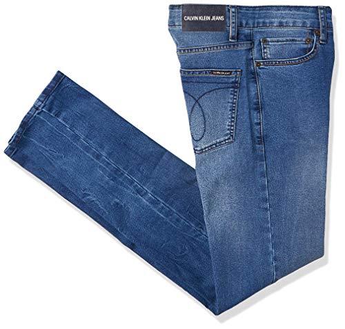 Calça Jeans Slim, Calvin Klein, Masculino, Azul Médio, 36