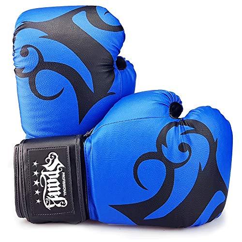 Luva De Boxe E Muay Thai Spank - 10Oz - Azul