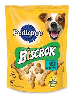 Biscoito Pedigree Biscrok Para Cães Adultos Raças Pequenas 1 kg