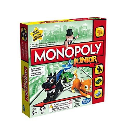 Hasbro Gaming Jogo Gaming Monopoly Junior Azul/Verde