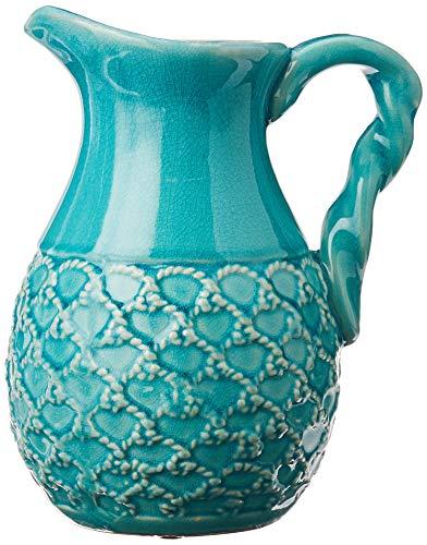 Vaso em Cerâmica No Brand Azul