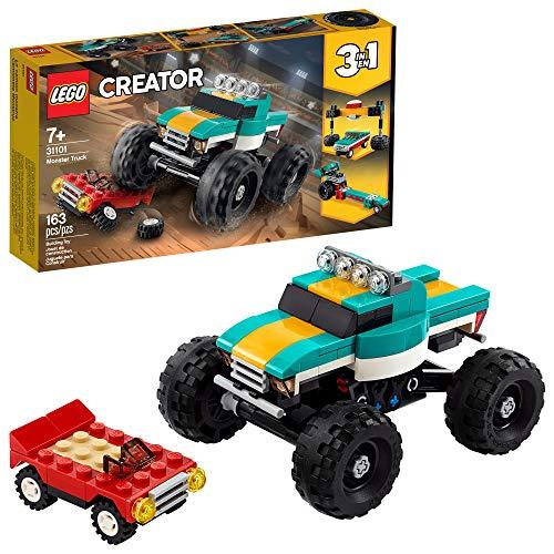 Conjunto de construção LEGO Creator 3 em 1 Caminhão Gigante 31101 (163 peças)