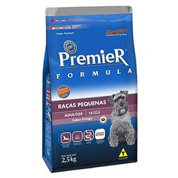 Ração Premier Fórmula para Cães Adultos de Raças Pequenas Sabor Frango, 2,5kg Premier Pet Raça Adulto,