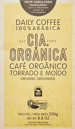 Café Cia Orgânica Daily Orgânico Torrado e Moído 250g