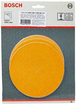 Bosch 9909089151-000, Jogo com 6 Lixas Grana 8, Amarelo