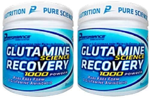 Glutamina Glutamine Science Recovery 1000 Powder Performance Nutrition 300g Kit 2 Und