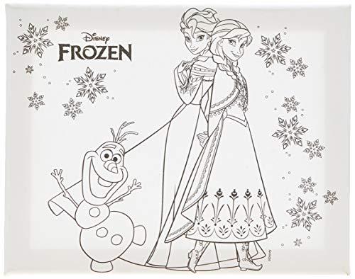 Tela P/ Pintura Lic Disney 25X20 Un Frozen