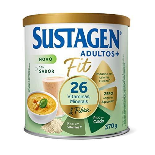 Complemento Alimentar Sustagen Adultos+ Fit Sem sabor - Lata 370g, Sustagen N&E