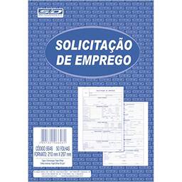 Impresso Trabalhista Solicitação Emprego, São Domingos, 6646-4, Multicor