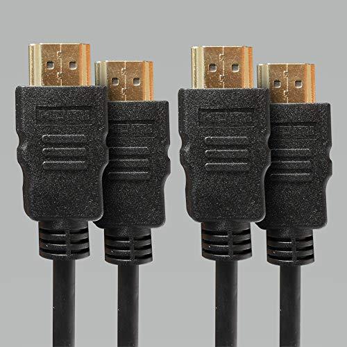 Combo Cabos Hdmi 2.0 Hig Speed With Ethernet com 2, 5m - HS2525, Elg, HS2525, PRETO