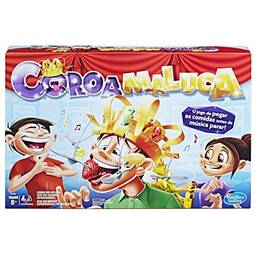 Hasbro Gaming Brinquedo Jogo Coroa Maluca, Amarelo/Laranja/Cinza