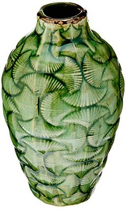 Luigi Vaso 23 * 14cm Ceramica Verde Cn Home & Co Único