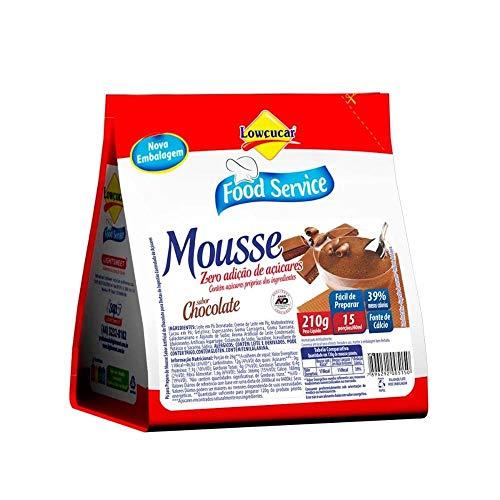 Mousse Lowçucar Zero Açúcares Chocolate 210g
