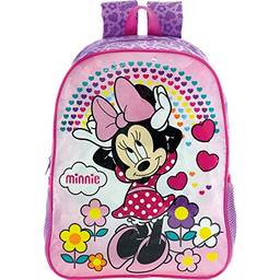 Mochila Escolar 16, Minnie Mouse, 8942, Rosa