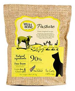 Wishbone Pasture – Alimento Felino Livre de Grãos Wishbone Sabor Cordeiro 1,81kg