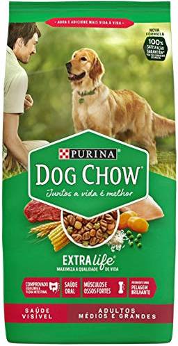 Nestlé Purina Dog Chow Ração Seca Para Cães Adultos Raças Médias E Grandes 10,1Kg