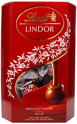 Chocolate ao Leite com Recheio Cremoso Lindor Caixa 200g Lindt