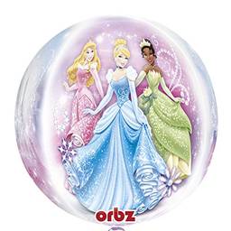 Balão Metalizado Bola Princesas Pack Regina Colorido