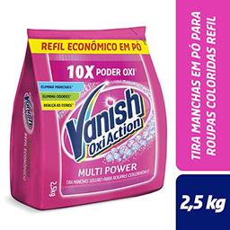 Tira Manchas em Pó Vanish Oxi Action Pink, 2.5kg