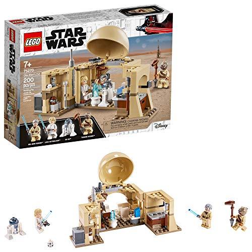 75270 LEGO Star Wars A Cabana de Obi-Wan, Kit de Construção de Brinquedo Muito Atrativo para Crianças (200 peças)