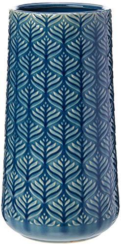 Salém Vaso 31 * 17cm Ceramica Azul Cn Home & Co Único