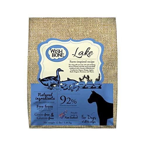 Wishbone Lake, Alimento Canino Livre de Grãos Wishbone 5,44kg