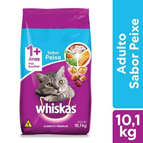 Ração Whiskas Peixe Para Gatos Adultos 10,1 kg