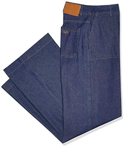 Calça jeans Kayla pantalona, Colcci, Feminino, Azul (Índigo), 40