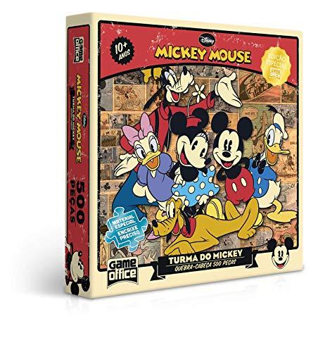 Quebra Cabeça 500 Peças a Turma do Mickey Toyster Brinquedos