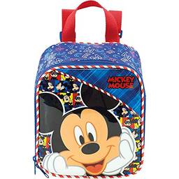 Lancheira Escolar, Mickey Mouse, 8954, Azul