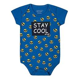 Body Emojis, Baby Marlan,   Bebê Unissex, Cobalto, GGB